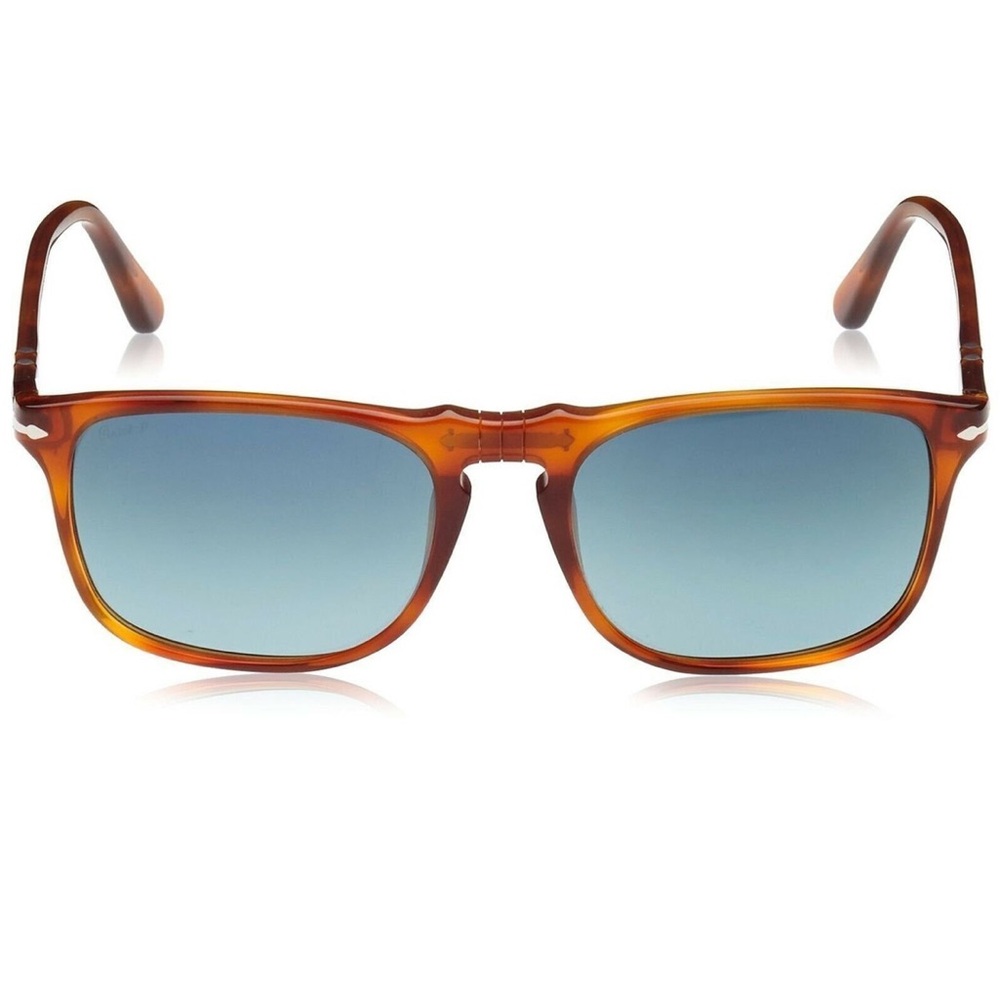 Stylish Brown Sunglasses with Blue Lenses